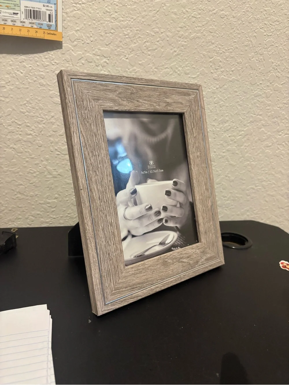 Rustic Gray Wood-Effect Photo Frame - Gray